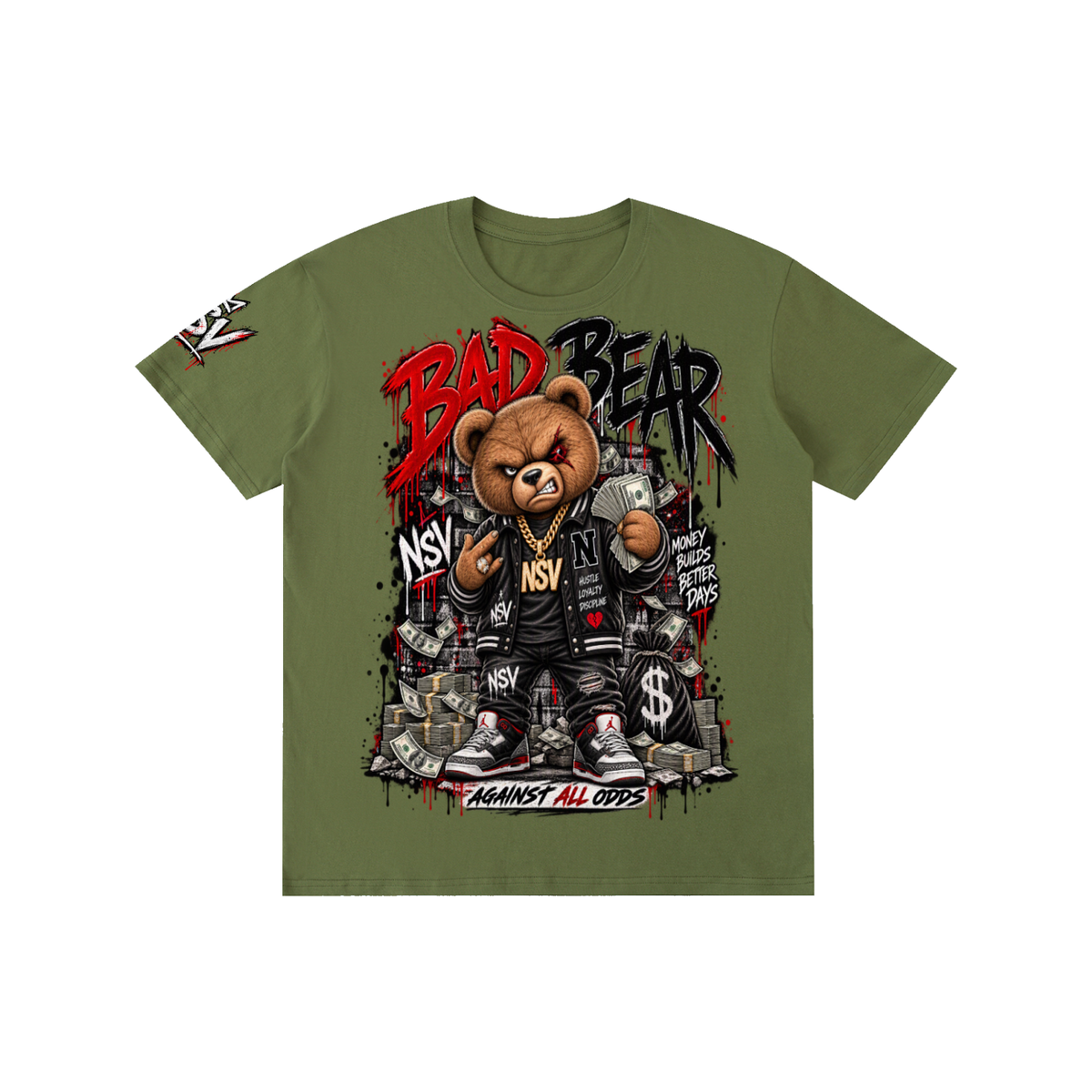 BAD BEAR — Against All Odds Tee