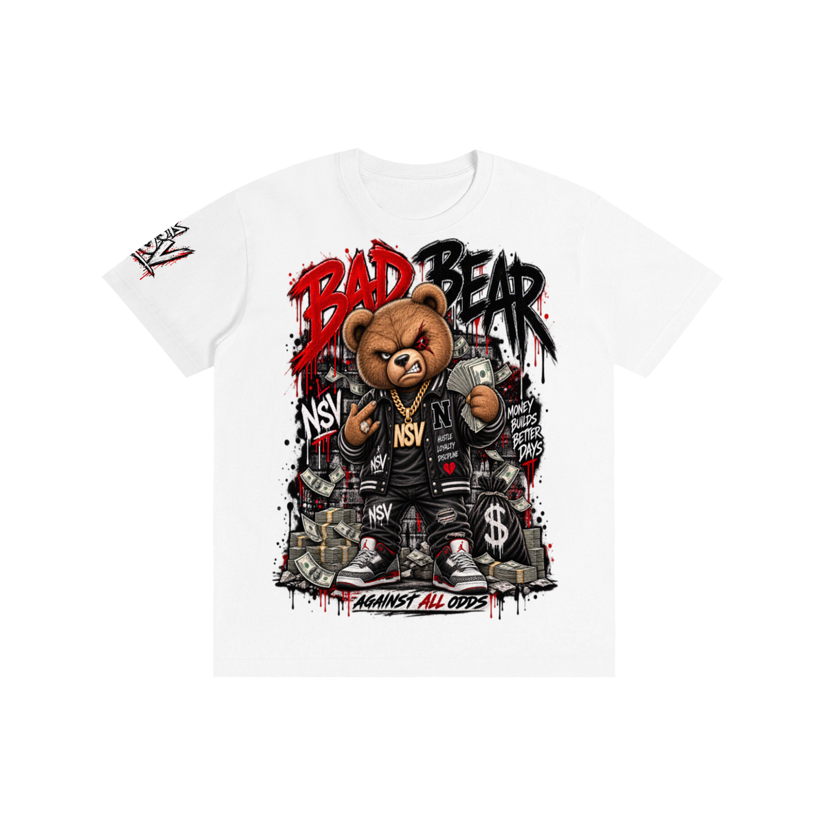 BAD BEAR — Against All Odds Tee