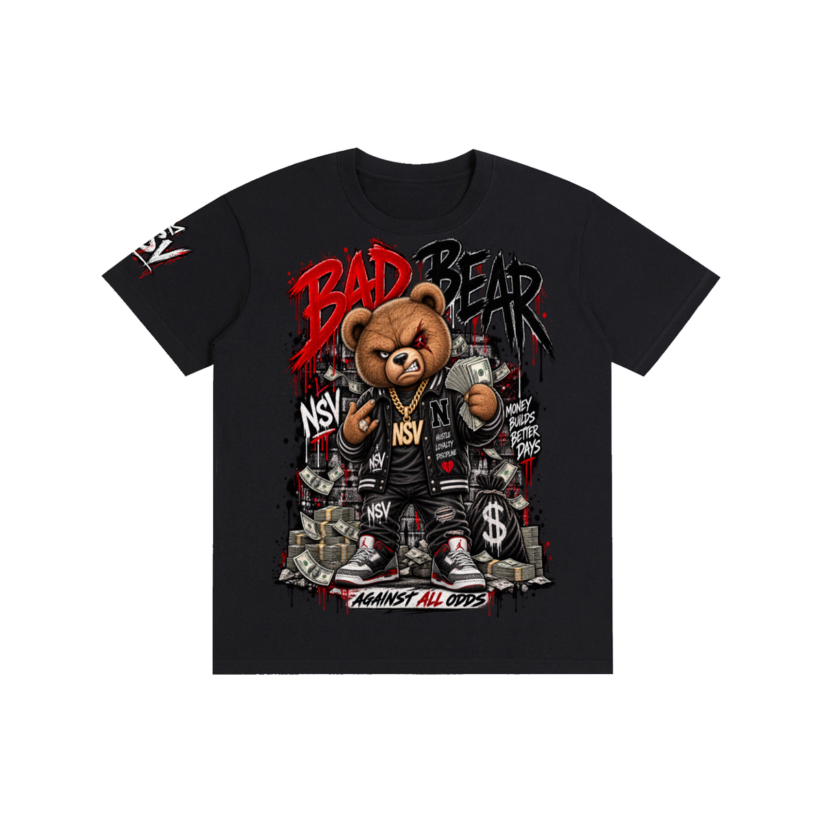 BAD BEAR — Against All Odds Tee