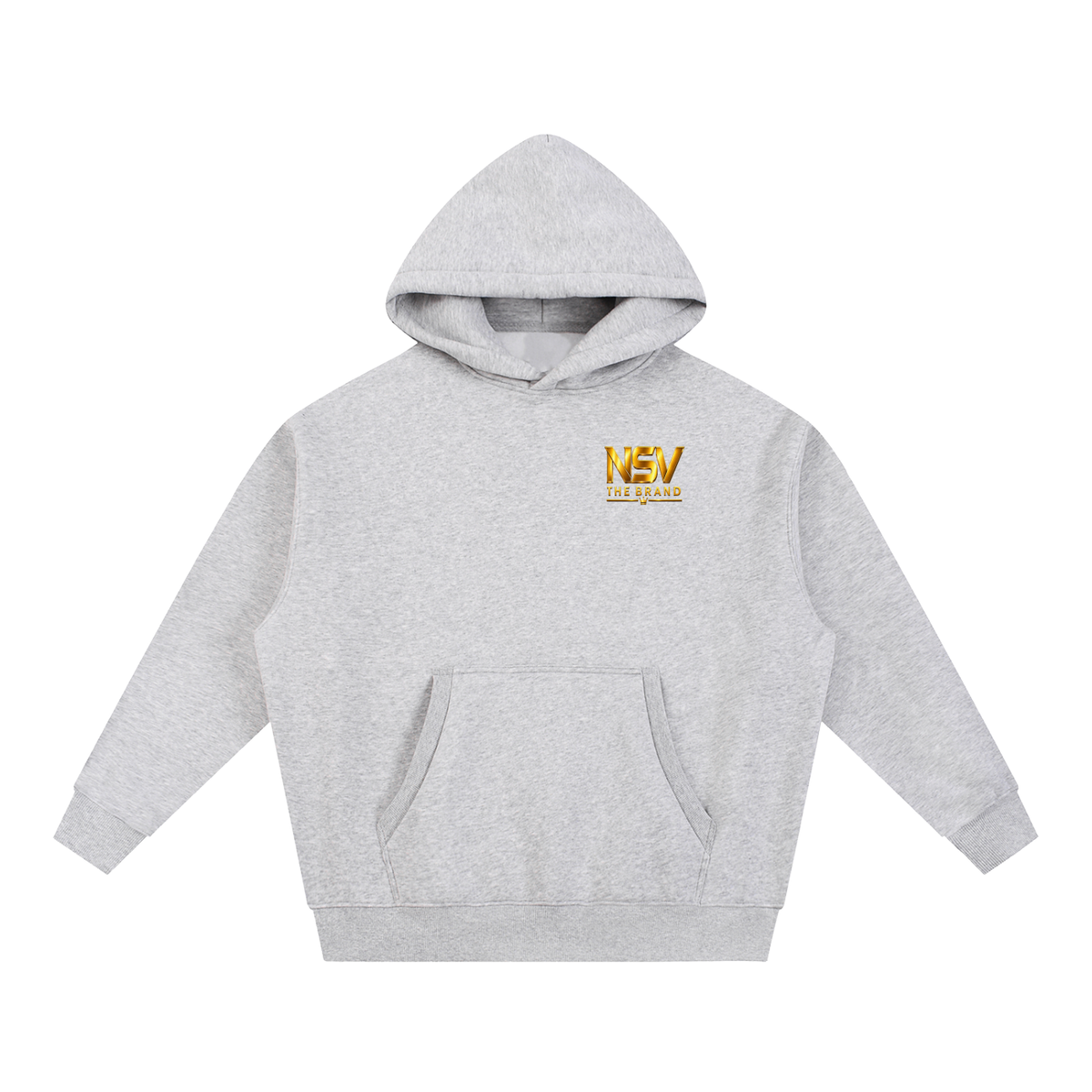 NSV THE BRAND Essential Oversized Boxy Fit Fleece Hoodie