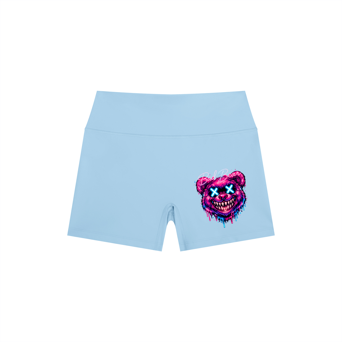 Women’s High Rise Yoga Shorts bad bear