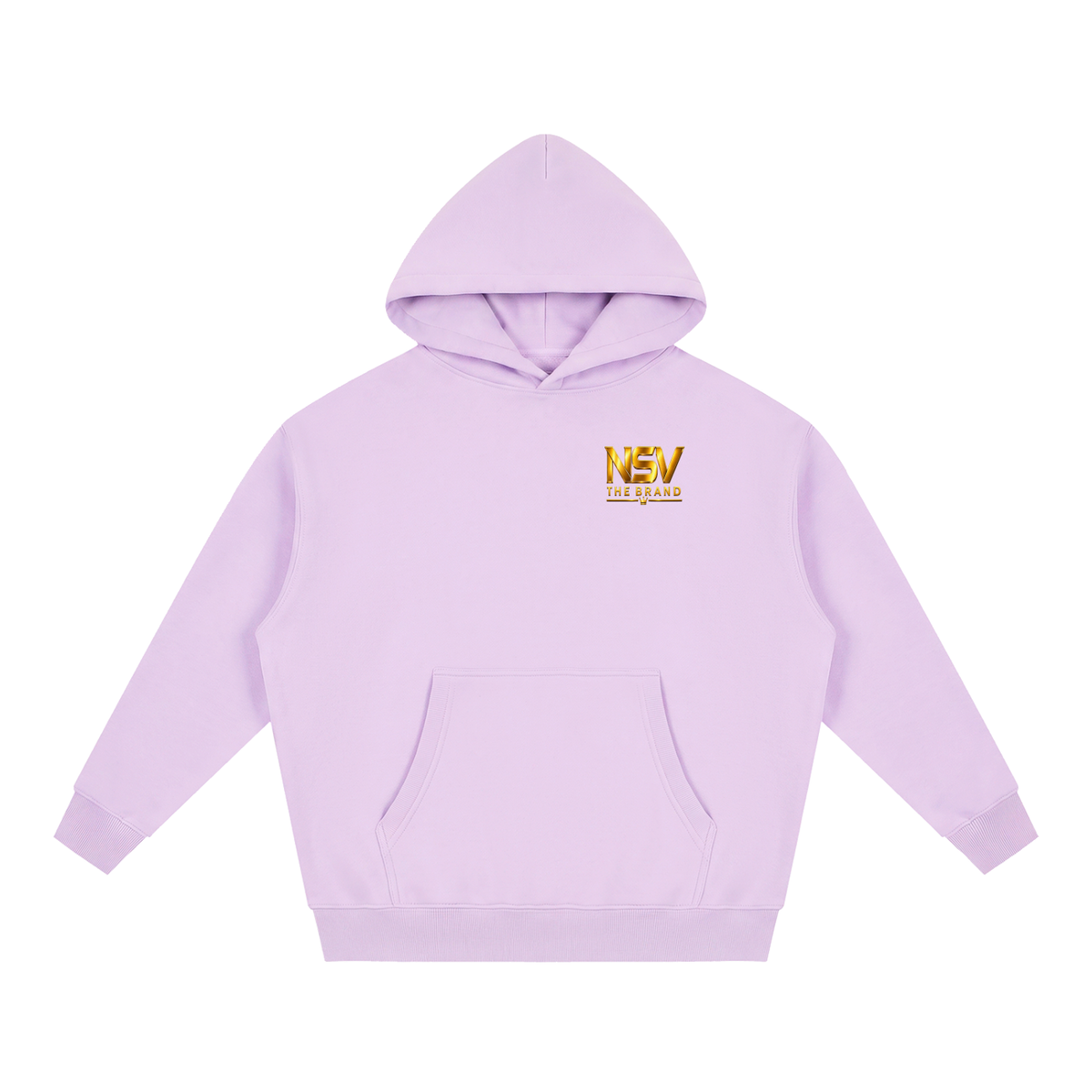 NSV THE BRAND Essential Oversized Boxy Fit Fleece Hoodie