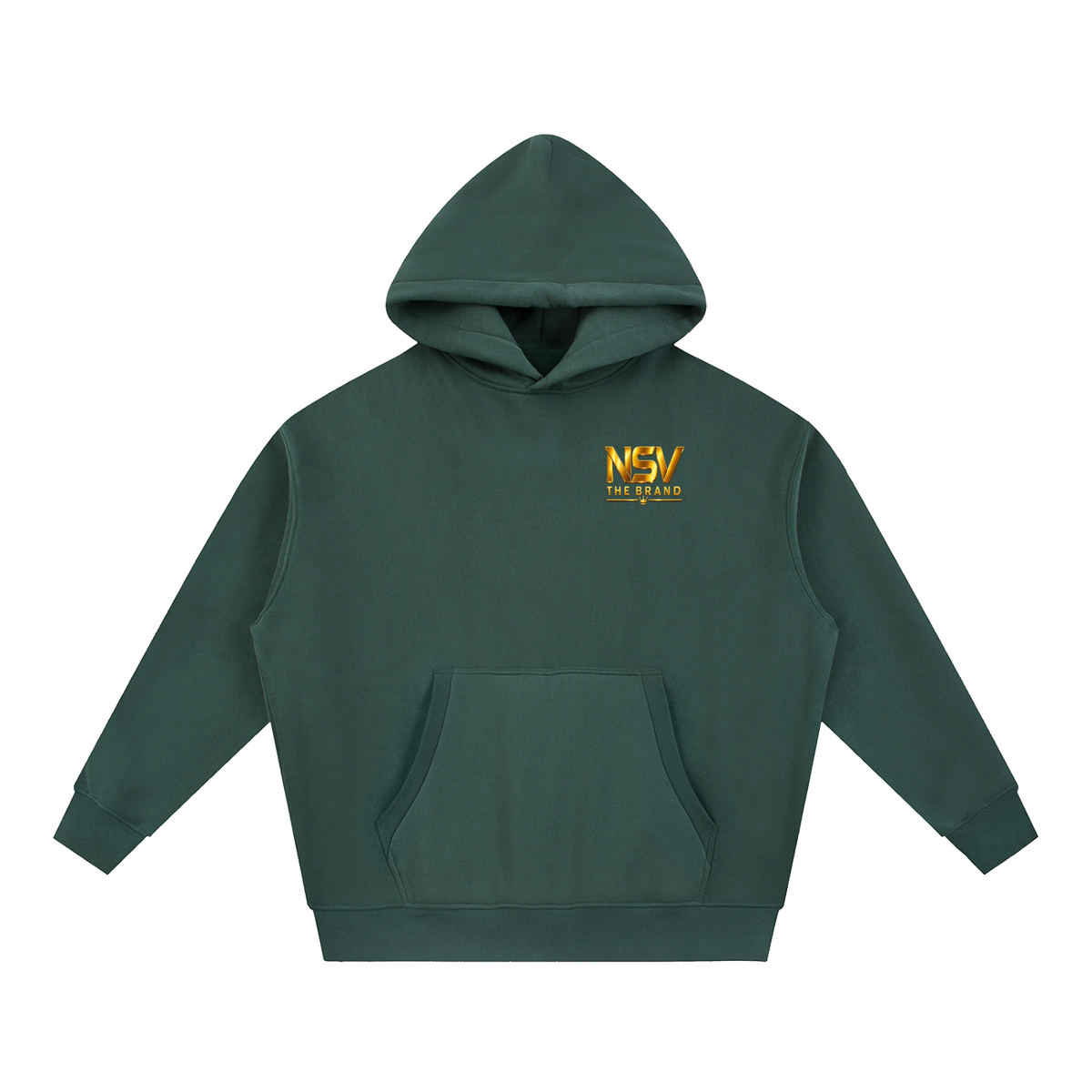 NSV THE BRAND Essential Oversized Boxy Fit Fleece Hoodie
