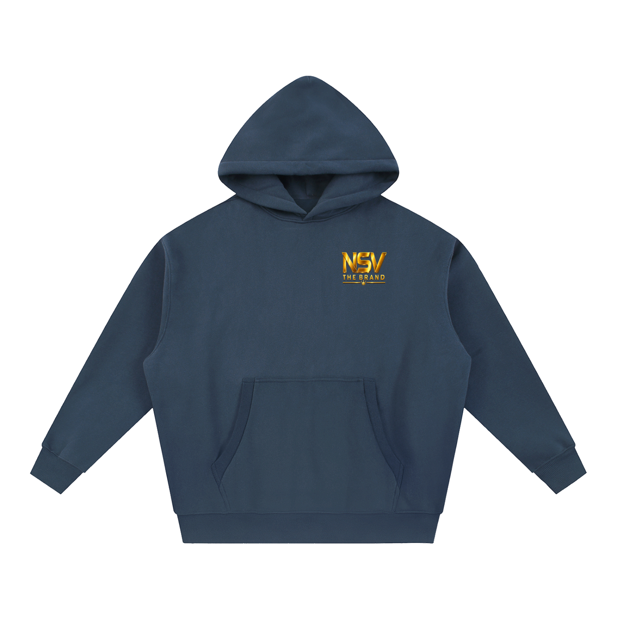 NSV THE BRAND Essential Oversized Boxy Fit Fleece Hoodie