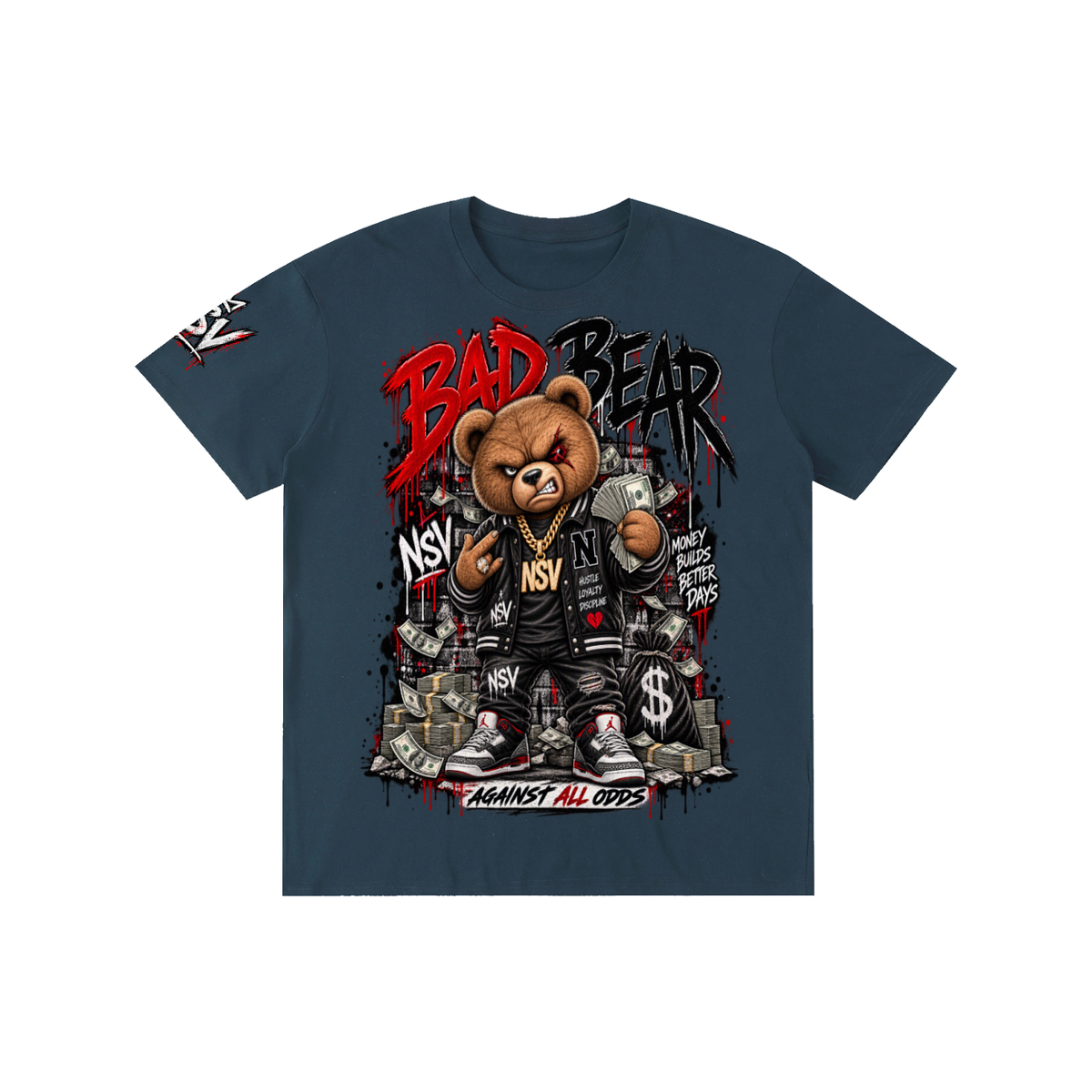 BAD BEAR — Against All Odds Tee