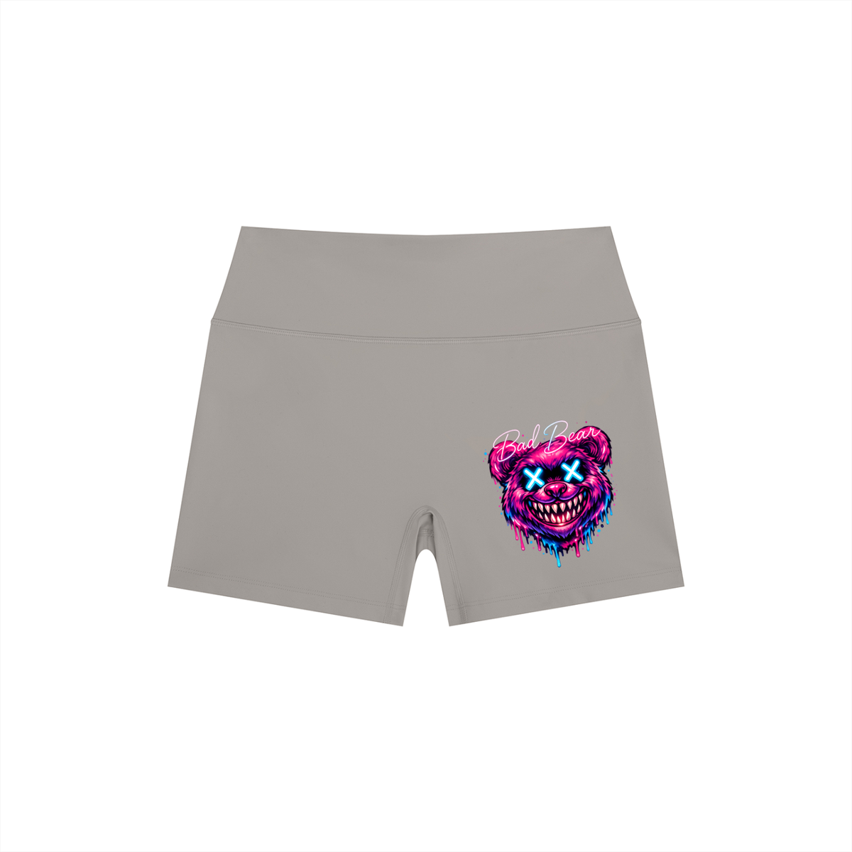 Women’s High Rise Yoga Shorts bad bear