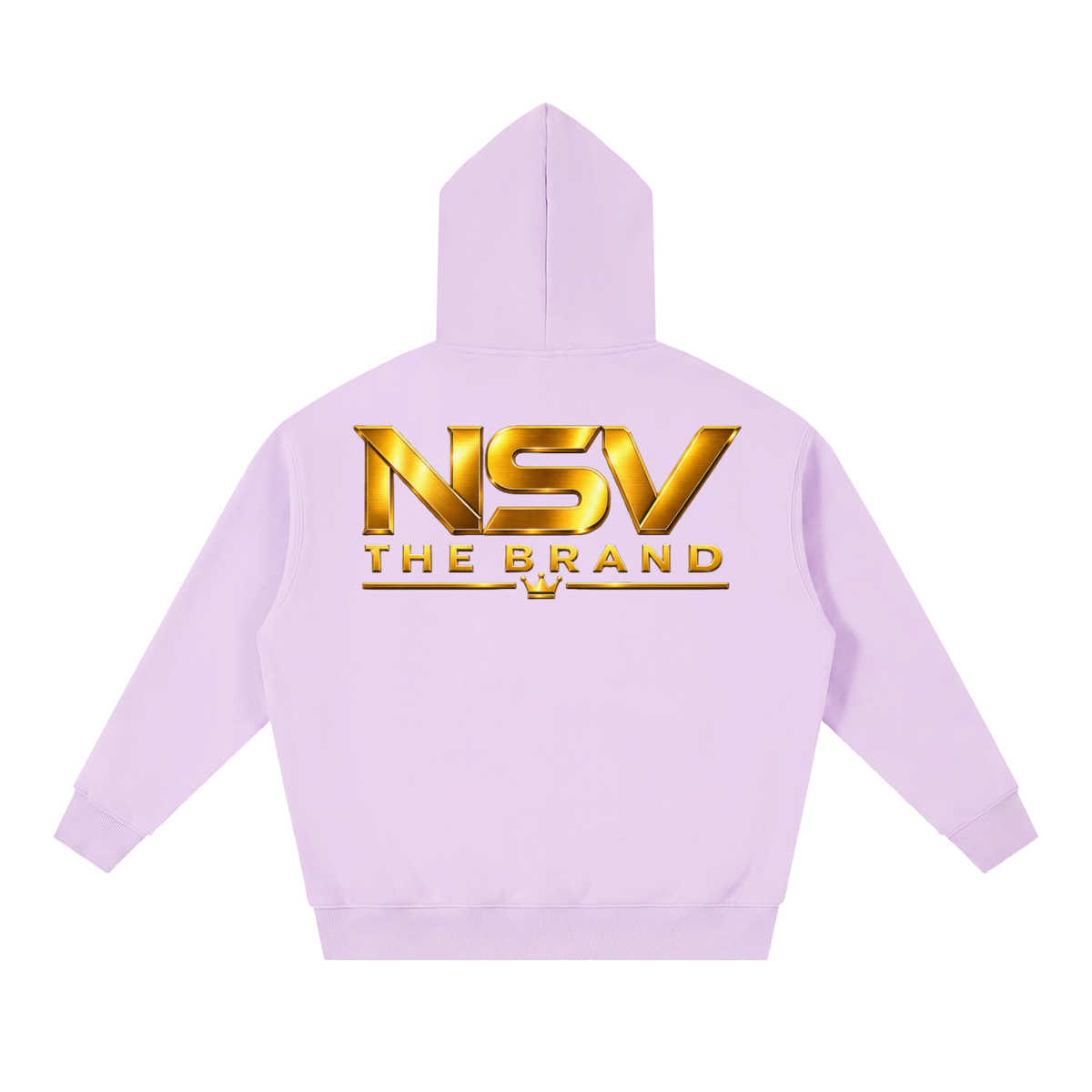 NSV THE BRAND Essential Oversized Boxy Fit Fleece Hoodie