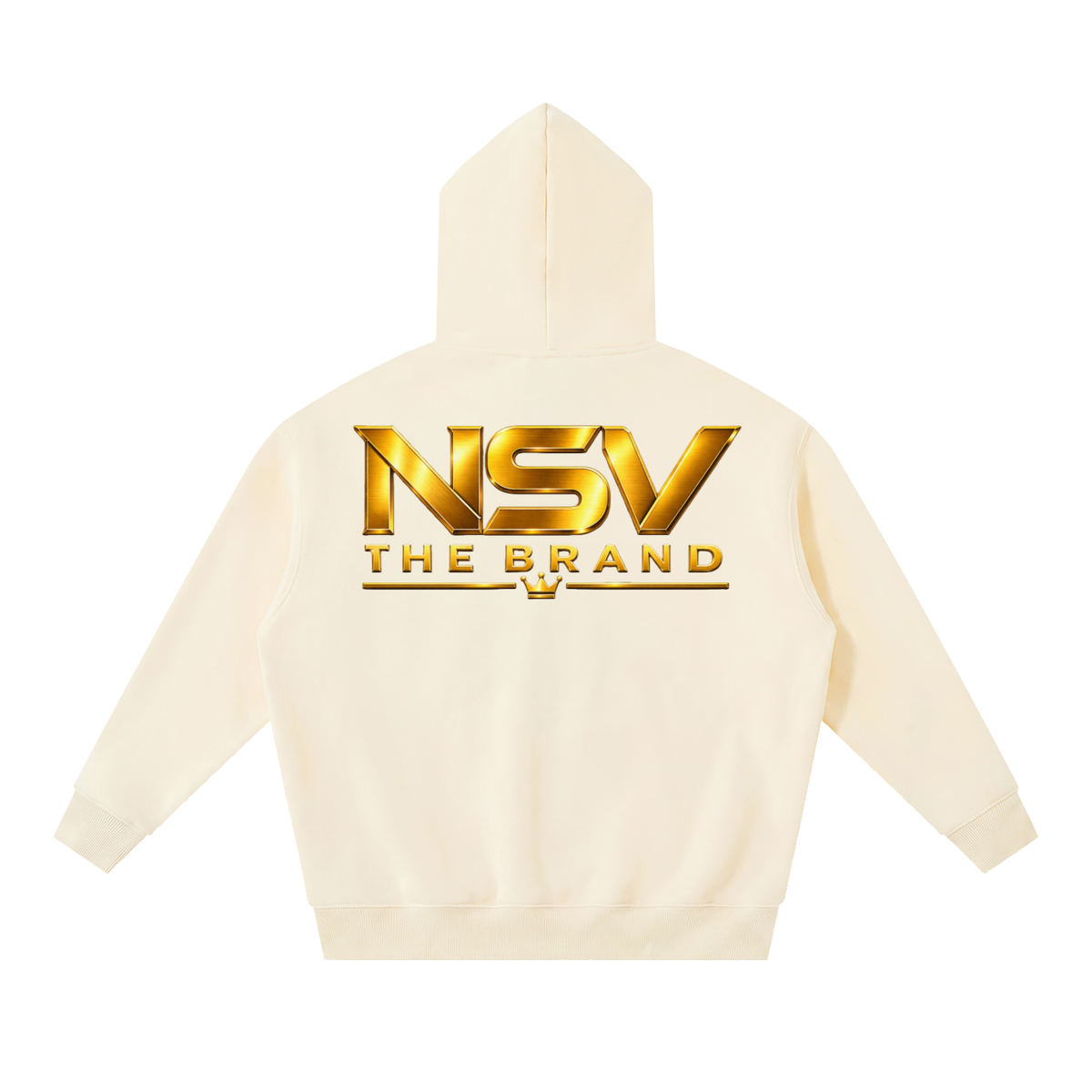 NSV THE BRAND Essential Oversized Boxy Fit Fleece Hoodie
