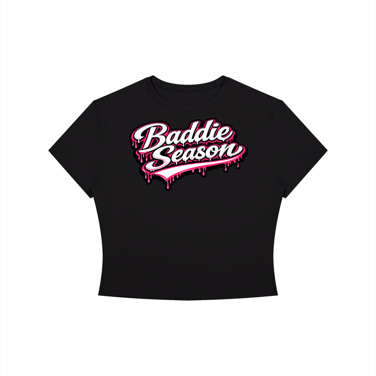 Women's Crewneck Crop T-Shirt