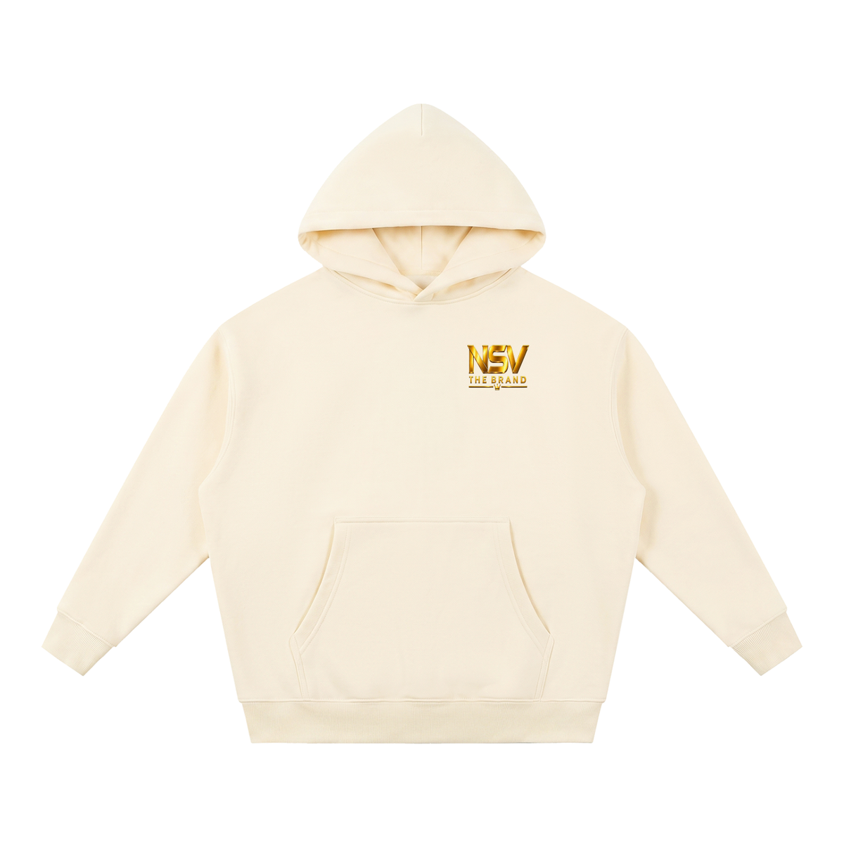 NSV THE BRAND Essential Oversized Boxy Fit Fleece Hoodie