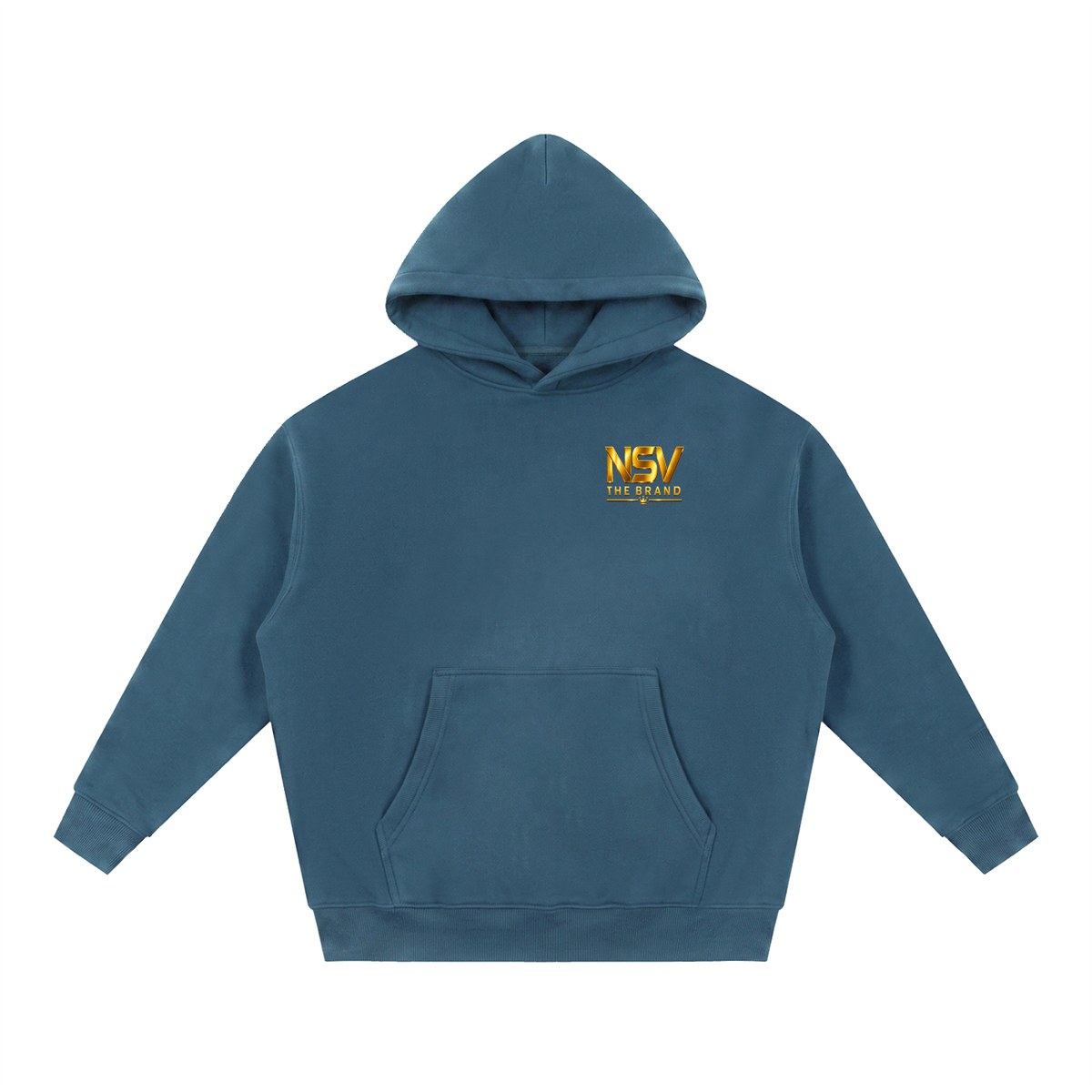 NSV THE BRAND Essential Oversized Boxy Fit Fleece Hoodie