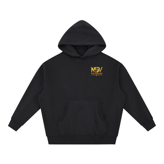 NSV THE BRAND Essential Oversized Boxy Fit Fleece Hoodie