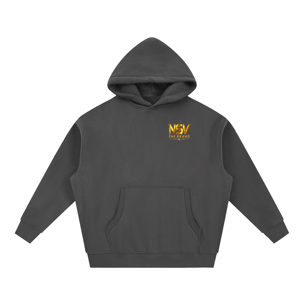 NSV THE BRAND Essential Oversized Boxy Fit Fleece Hoodie